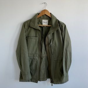 MADEWELL Fleet Jacket Army Green Size Small